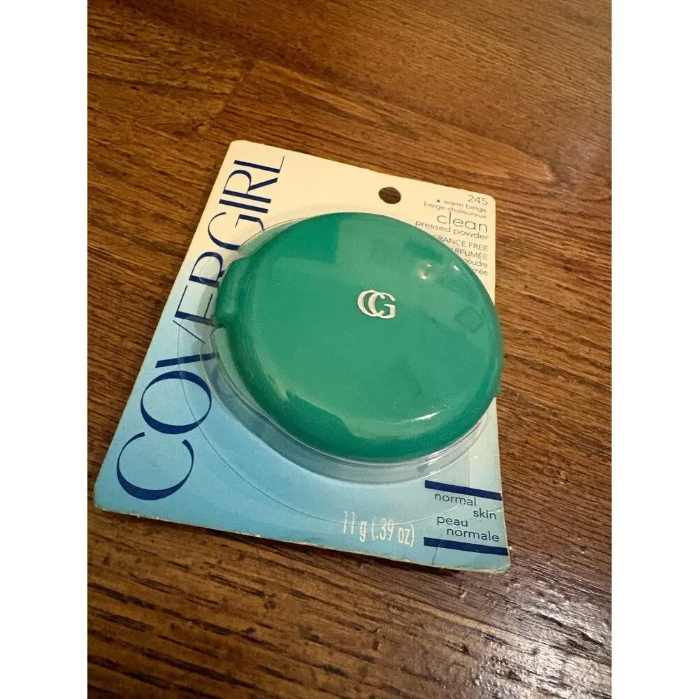 Covergirl Clean Fragrance-Free Pressed Powder, Warm Beige # 245 .39 oz